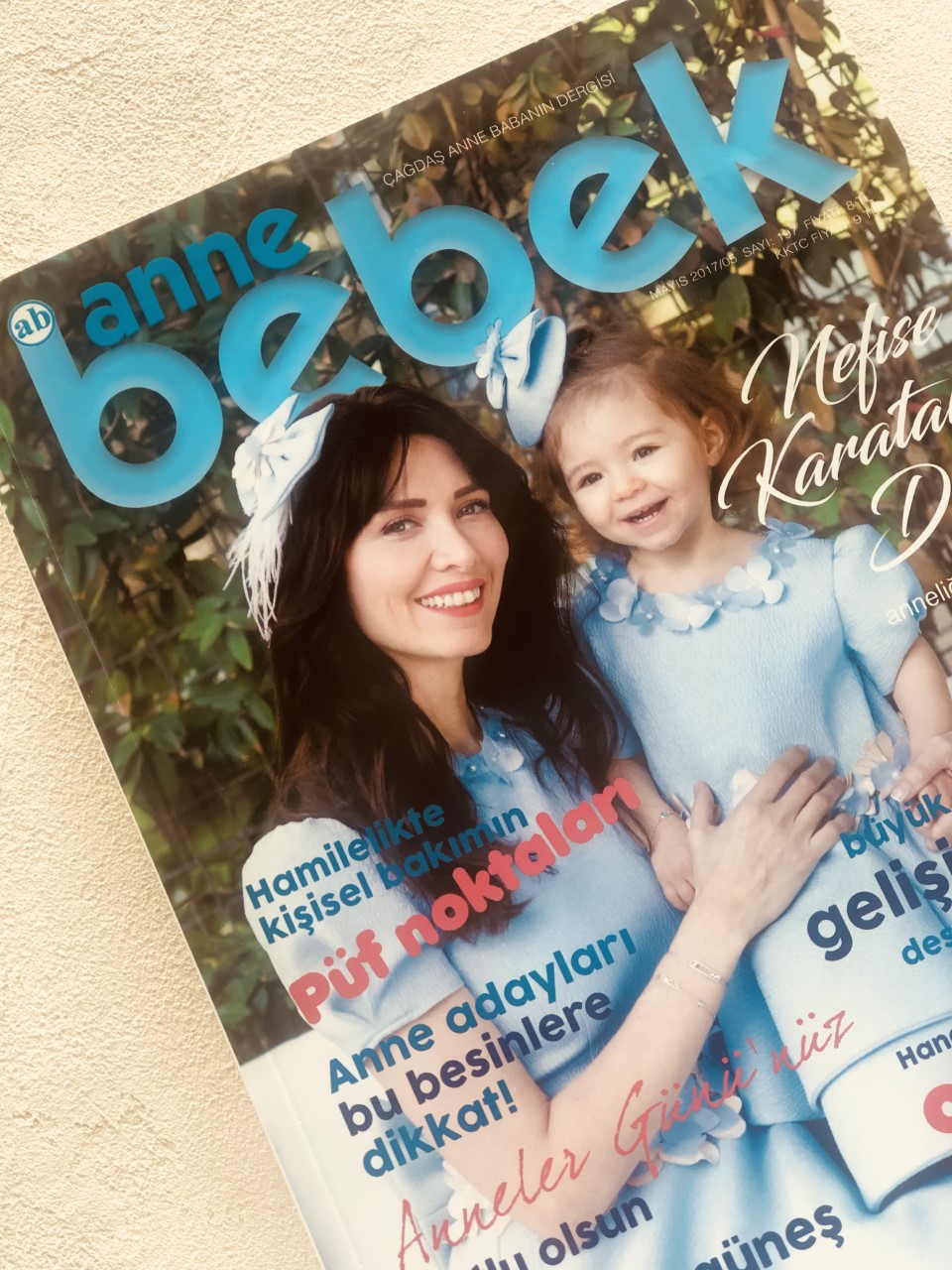 Mayıs 2017 Anne Bebek Dergisi Özge Lokmanhekim